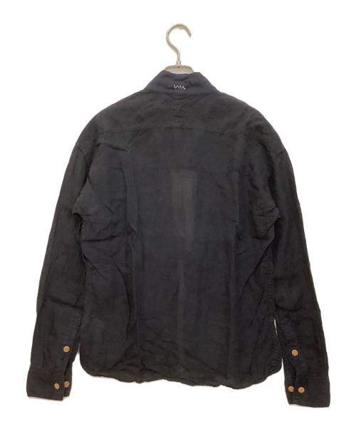 VISVIM（ビズビム）VISVIM (ビズビム) LHAMO SHIRT ネイビー サイズ:1の古着・服飾アイテム