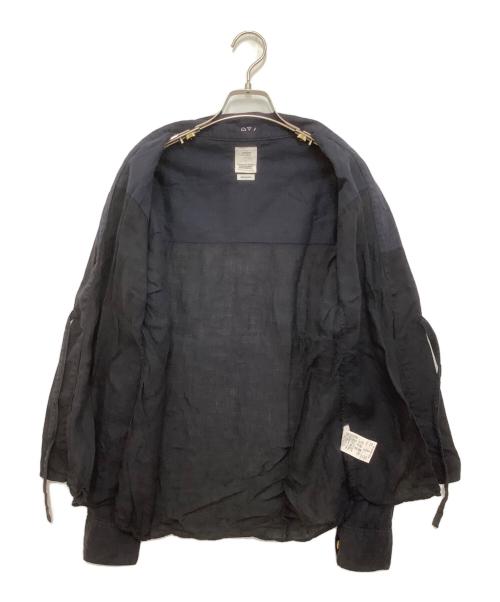 VISVIM（ビズビム）VISVIM (ビズビム) LHAMO SHIRT ネイビー サイズ:1の古着・服飾アイテム