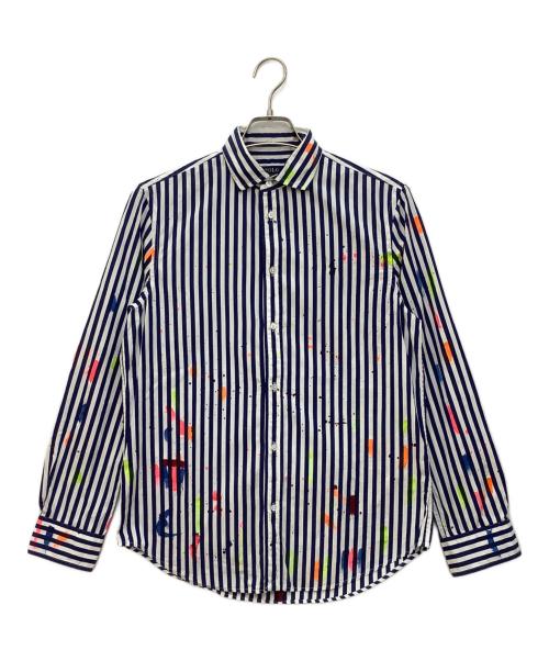 POLO RALPH LAUREN（ポロ・ラルフローレン）POLO RALPH LAUREN (ポロ・ラルフローレン) 長袖シャツ ブルー サイズ:Mの古着・服飾アイテム