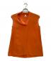 HERMES（エルメス）の古着「ノースリーブブラウス」｜オレンジ