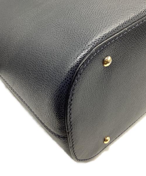 CELINE（セリーヌ）CELINE (セリーヌ) 2WAYレザートートバッグ ネイビーの古着・服飾アイテム