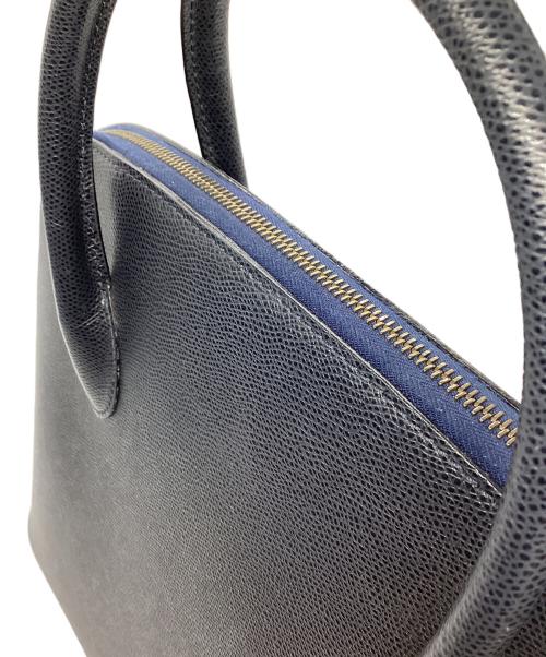 CELINE（セリーヌ）CELINE (セリーヌ) 2WAYレザートートバッグ ネイビーの古着・服飾アイテム