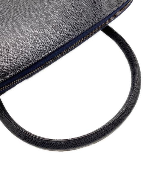 CELINE（セリーヌ）CELINE (セリーヌ) 2WAYレザートートバッグ ネイビーの古着・服飾アイテム