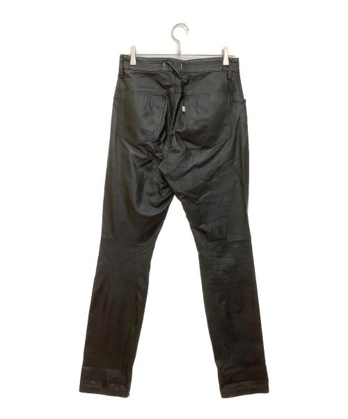 nonnative（ノンネイティブ）nonnative (ノンネイティブ) レザーパンツ ブラック サイズ:−の古着・服飾アイテム