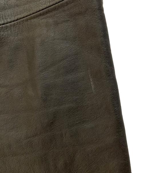 nonnative（ノンネイティブ）nonnative (ノンネイティブ) レザーパンツ ブラック サイズ:−の古着・服飾アイテム