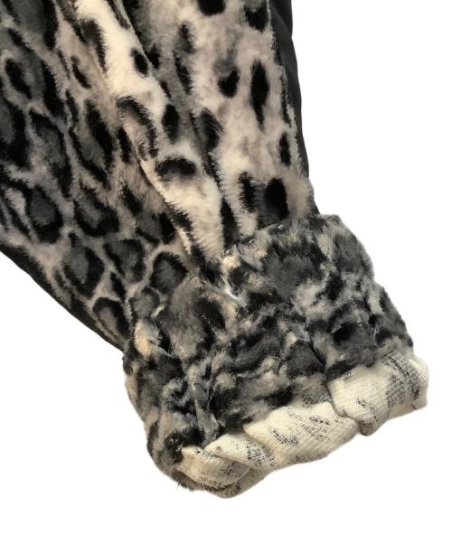 myne（マイン）myne (マイン) 別注レオパードブルゾン グレー×ブラック サイズ:Sの古着・服飾アイテム