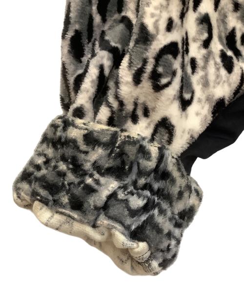 myne（マイン）myne (マイン) 別注レオパードブルゾン グレー×ブラック サイズ:Sの古着・服飾アイテム