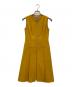 FOXEY NEWYORK（フォクシーニューヨーク）の古着「ノースリーブワンピース」｜イエロー