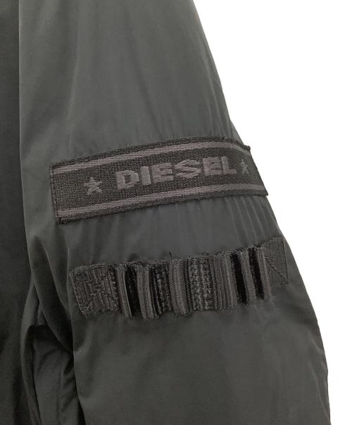 DIESEL（ディーゼル）DIESEL (ディーゼル) ダウンコート ブラック サイズ:XXLの古着・服飾アイテム