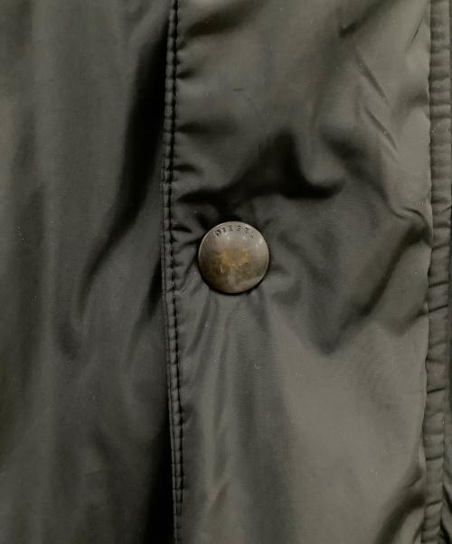 DIESEL（ディーゼル）DIESEL (ディーゼル) ダウンコート ブラック サイズ:XXLの古着・服飾アイテム