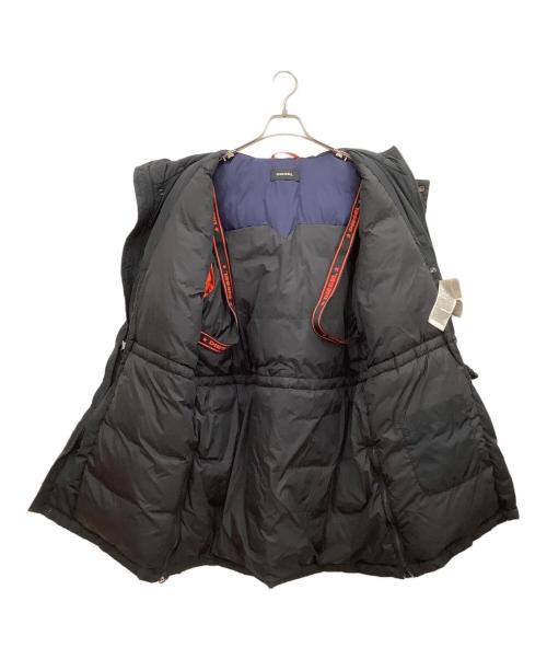 DIESEL（ディーゼル）DIESEL (ディーゼル) ダウンコート ブラック サイズ:XXLの古着・服飾アイテム