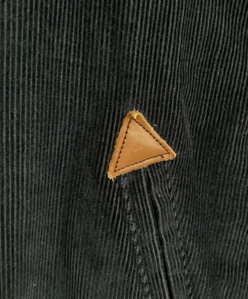 SUGAR CANE（シュガーケーン）SUGAR CANE (シュガーケーン) コーデュロイランチコート ネイビー×アイボリー サイズ:Lの古着・服飾アイテム