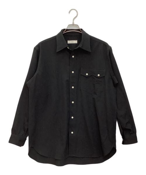 UNFIL（アンフィル）UNFIL (アンフィル) 長袖シャツ ブラック サイズ:4の古着・服飾アイテム