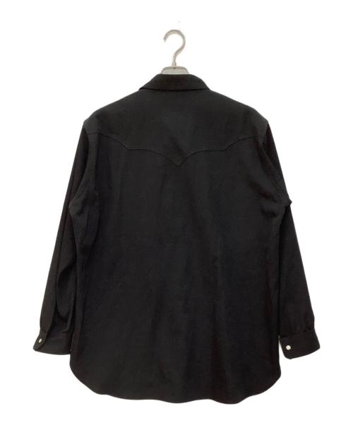 UNFIL（アンフィル）UNFIL (アンフィル) 長袖シャツ ブラック サイズ:4の古着・服飾アイテム