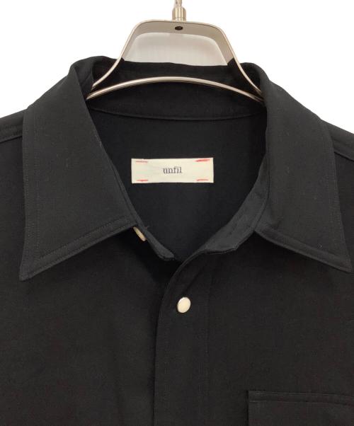 UNFIL（アンフィル）UNFIL (アンフィル) 長袖シャツ ブラック サイズ:4の古着・服飾アイテム