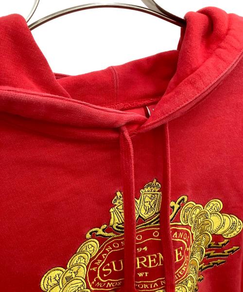 SUPREME（シュプリーム）SUPREME (シュプリーム) Love or Hate Hooded Sweatshirt レッド サイズ:Mの古着・服飾アイテム