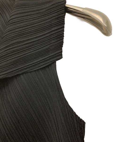 PLEATS PLEASE（プリーツプリーズ）PLEATS PLEASE (プリーツプリーズ) プリーツワンピース ブラック サイズ:3の古着・服飾アイテム