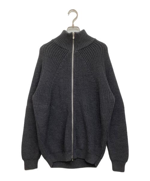 BATONER（バトナ―）BATONER (バトナ―) シグネチャードライバーズニット グレー サイズ:2の古着・服飾アイテム