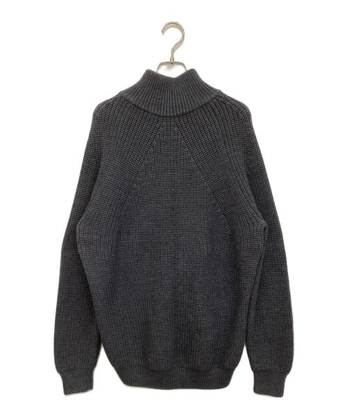 BATONER（バトナ―）BATONER (バトナ―) シグネチャードライバーズニット グレー サイズ:2の古着・服飾アイテム