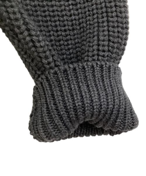 BATONER（バトナ―）BATONER (バトナ―) シグネチャードライバーズニット グレー サイズ:2の古着・服飾アイテム