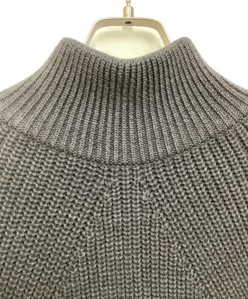 BATONER（バトナ―）BATONER (バトナ―) シグネチャードライバーズニット グレー サイズ:2の古着・服飾アイテム