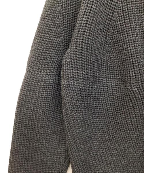 BATONER（バトナ―）BATONER (バトナ―) シグネチャードライバーズニット グレー サイズ:2の古着・服飾アイテム