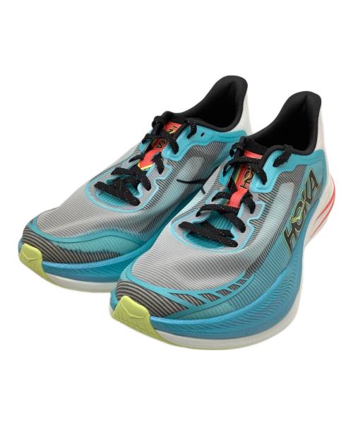HOKA（ホカ）HOKA (ホカ) ランニングシューズ アイボリー×ブラック サイズ:25.5の古着・服飾アイテム