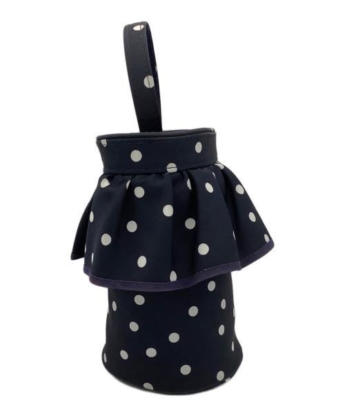 setsuko sagitaire（セツコサジテール）setsuko sagitaire (セツコサジテール) マイクロシティ フリルバケツバッグ ネイビー サイズ:FREEの古着・服飾アイテム