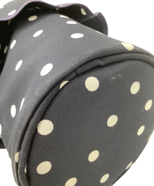 setsuko sagitaire（セツコサジテール）setsuko sagitaire (セツコサジテール) マイクロシティ フリルバケツバッグ ネイビー サイズ:FREEの古着・服飾アイテム