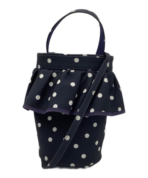 setsuko sagitaire（セツコサジテール）setsuko sagitaire (セツコサジテール) マイクロシティ フリルバケツバッグ ネイビー サイズ:FREEの古着・服飾アイテム