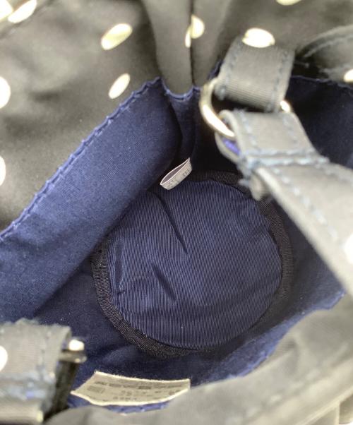 setsuko sagitaire（セツコサジテール）setsuko sagitaire (セツコサジテール) マイクロシティ フリルバケツバッグ ネイビー サイズ:FREEの古着・服飾アイテム