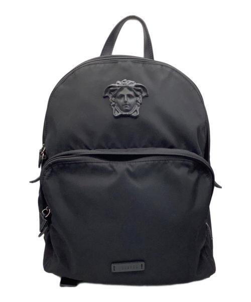 VERSACE（ヴェルサーチェ）VERSACE (ヴェルサーチェ) リュック ブラック サイズ:−の古着・服飾アイテム