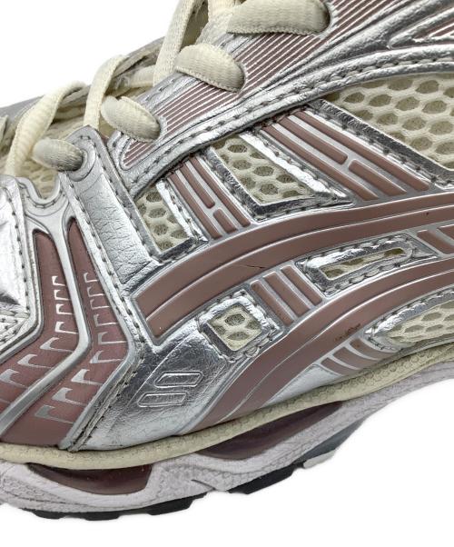 asics（アシックス）asics (アシックス) KITH (キス) スニーカー ベージュ サイズ:25の古着・服飾アイテム