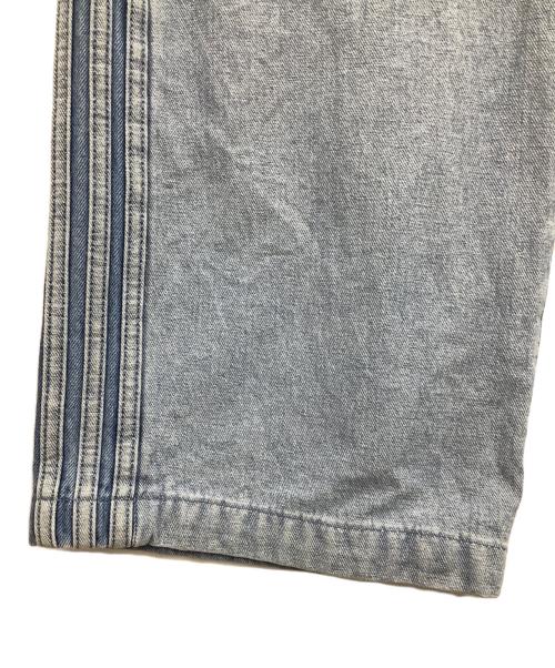 adidas（アディダス）adidas (アディダス) KSENIA SCHNAIDER (クセニア シュナイダー) パッチワークジーンズ インディゴ サイズ:2XSの古着・服飾アイテム