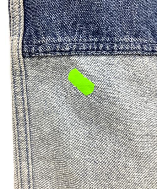 adidas（アディダス）adidas (アディダス) KSENIA SCHNAIDER (クセニア シュナイダー) パッチワークジーンズ インディゴ サイズ:2XSの古着・服飾アイテム