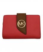 MICHAEL KORSマイケル・コース）の古着「2つ折り財布」｜ピンク×ブラウン