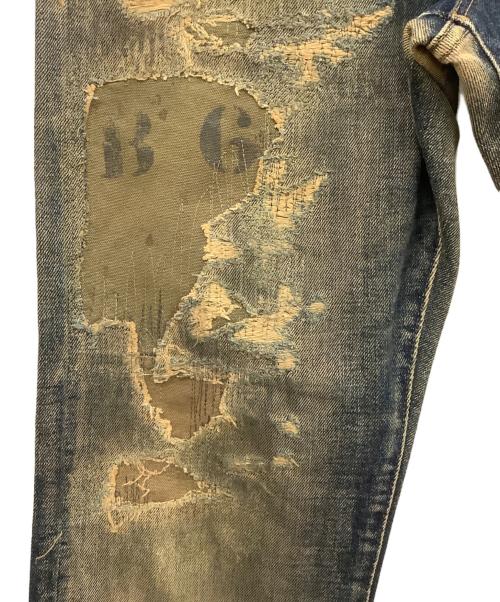 Denim & Supply Ralph Lauren（デニム＆サプライ ラルフローレン）Denim & Supply Ralph Lauren (デニム＆サプライ ラルフローレン) ダメージデニムパンツ インディゴ サイズ:32/32の古着・服飾アイテム