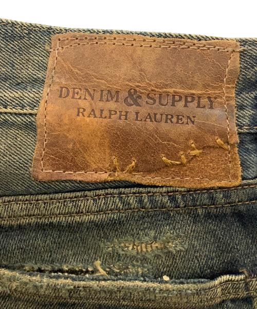 Denim & Supply Ralph Lauren（デニム＆サプライ ラルフローレン）Denim & Supply Ralph Lauren (デニム＆サプライ ラルフローレン) ダメージデニムパンツ インディゴ サイズ:32/32の古着・服飾アイテム