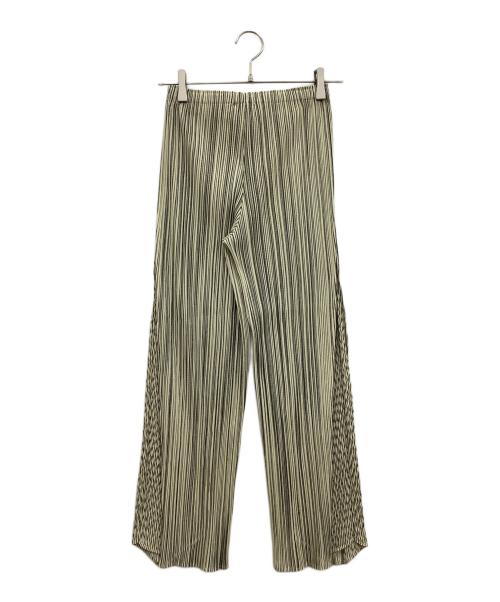 PLEATS PLEASE（プリーツプリーズ）PLEATS PLEASE (プリーツプリーズ) プリーツパンツ イエロー サイズ:2の古着・服飾アイテム