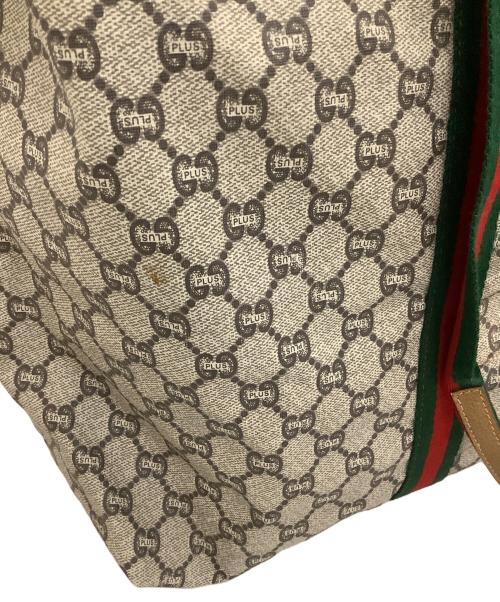 GUCCI PLUS（グッチ プラス）GUCCI PLUS (グッチ プラス) トートバッグ ベージュの古着・服飾アイテム
