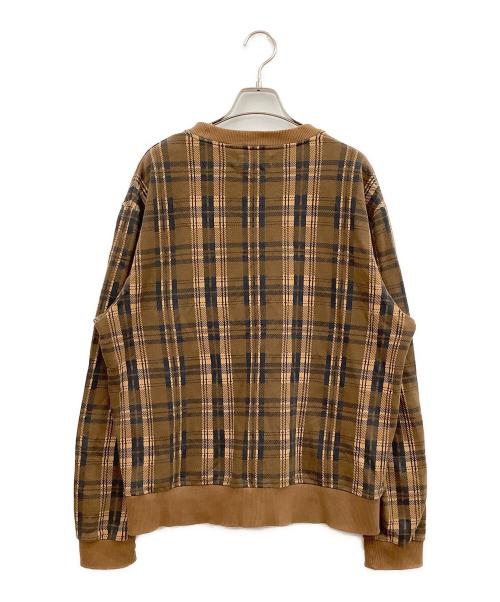 FRED PERRY（フレッドペリー）FRED PERRY (フレッドペリー) スウェット ブラウン×ブラック サイズ:Sの古着・服飾アイテム