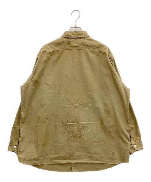 BOWWOW（バウワウ）BOWWOW (バウワウ) US PRISONER  SHIRT カーキ サイズ:Mの古着・服飾アイテム