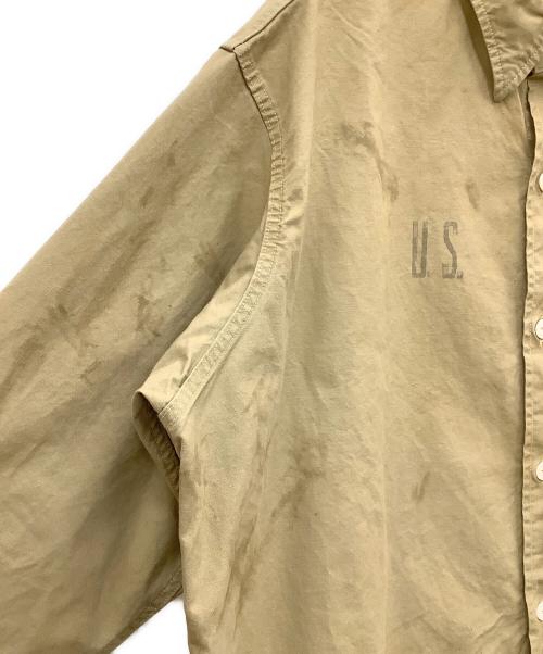 BOWWOW（バウワウ）BOWWOW (バウワウ) US PRISONER  SHIRT カーキ サイズ:Mの古着・服飾アイテム