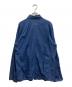 POST O'ALLS (ポストオーバーオールズ) シャブレーカバーオールシャツ インディゴ サイズ:L：7000円