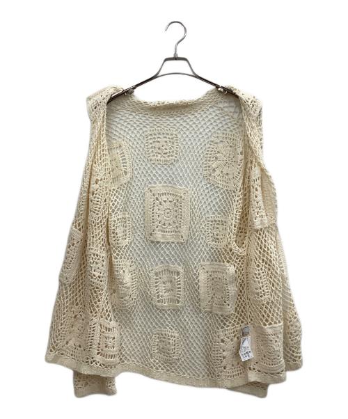 FRAMeWORK（フレームワーク）FRAMeWORK (フレームワーク) クロシェニットカーディガン アイボリー サイズ:−の古着・服飾アイテム
