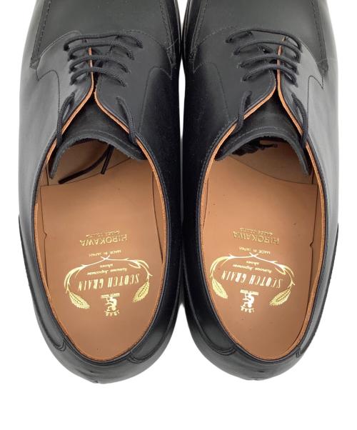 SCOTCH GRAIN（スコッチグレイン）SCOTCH GRAIN (スコッチグレイン) 外羽根Uチップシューズ ブラック サイズ:26.5の古着・服飾アイテム