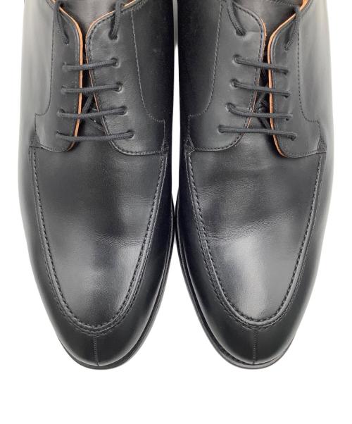 SCOTCH GRAIN（スコッチグレイン）SCOTCH GRAIN (スコッチグレイン) 外羽根Uチップシューズ ブラック サイズ:26.5の古着・服飾アイテム