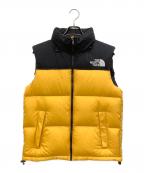THE NORTH FACEザ ノース フェイス）の古着「ヌプシベスト」｜イエロー×ブラック