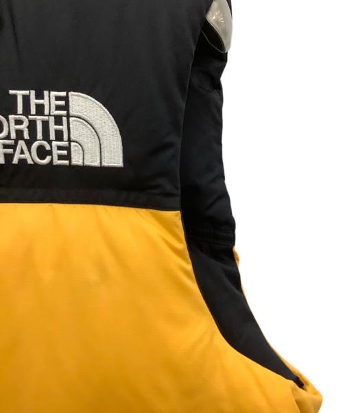 THE NORTH FACE（ザ ノース フェイス）THE NORTH FACE (ザ ノース フェイス) ヌプシベスト イエロー×ブラック サイズ:Lの古着・服飾アイテム