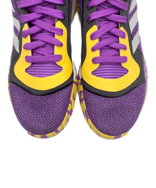 adidas（アディダス）adidas (アディダス) ローカットスニーカー パープル×イエロー サイズ:28.5の古着・服飾アイテム